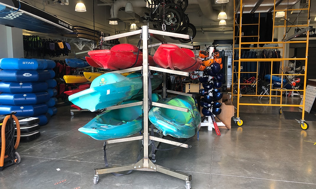 Kayak Storage Solutions for Retailers & Businesses